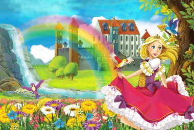 The fairy - Beautiful Manga Girl - illustration