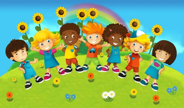 Imágenes de Felicidad aula niños libres de derechos | Depositphotos