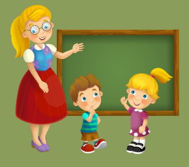 Boyama sayfa - sınıf - çizim çocuklar için