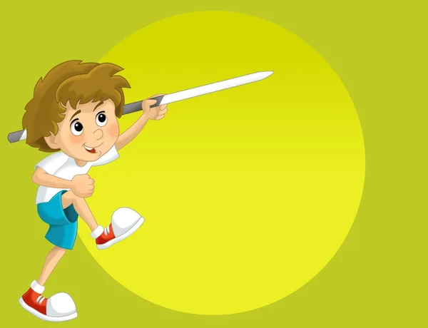 Sport estivi - illustrazione per i bambini — Foto Stock