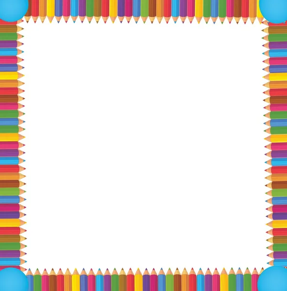 Frame with a pencil — Stock Photo, Image