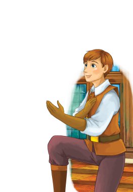 Prensesler - kaleler - knights ve periler - güzel manga kız - çizim çocuklar için