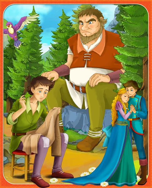 Fairy-tale characters - illustration for the children — Stock Photo, Image