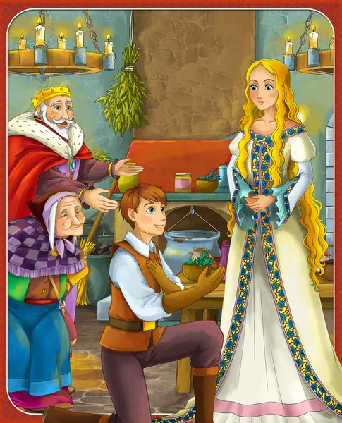 Fairy-tale characters - illustration for the children — Stock Photo, Image