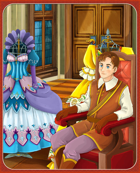 Fairy-tale characters - illustration for the children