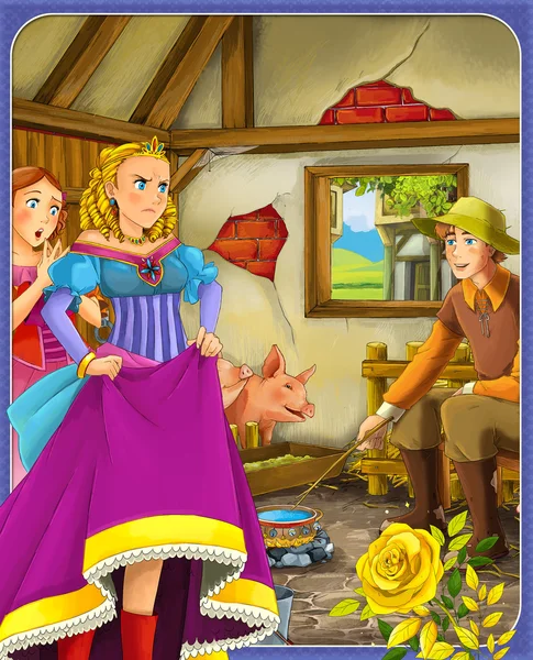 Fairy-tale characters - illustration for the children — Stock Photo, Image