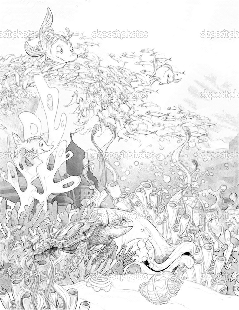 TITLE图库插图© 作者illustrator_hft #31995721, image size:790x1024