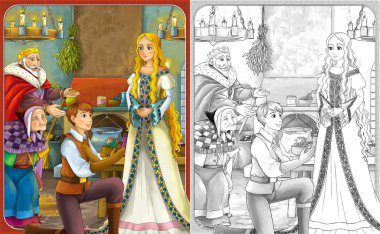 çocuklar için Önizleme - tarzı - çizim ile boyama sayfası kroki