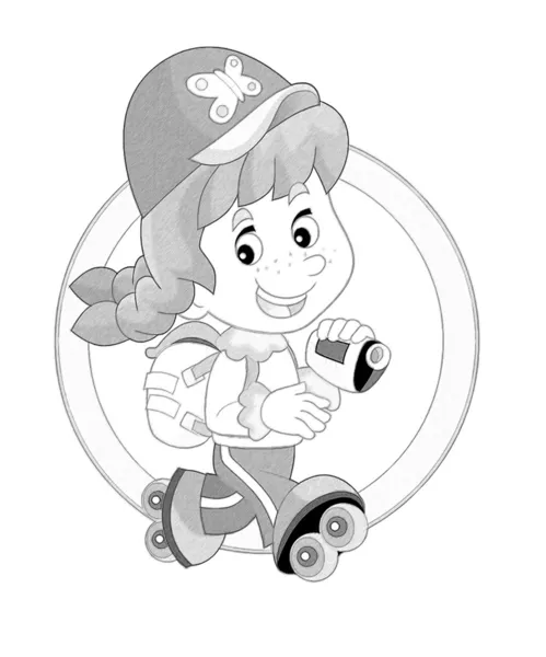 Cartoon child — Stock Photo, Image