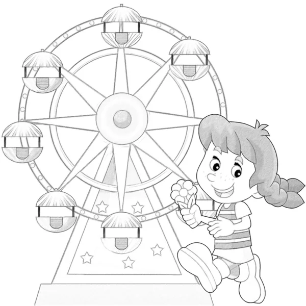 Cartoon child — Stock Photo, Image