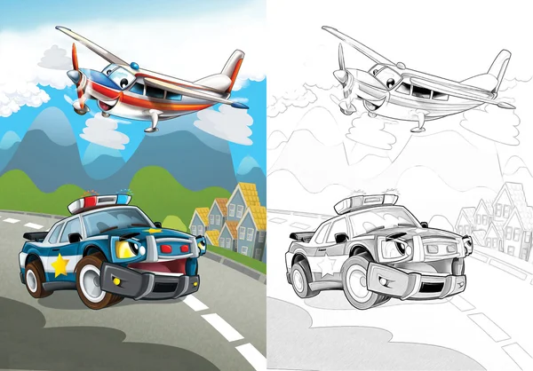 Cartoon vehicle — Stock Photo, Image