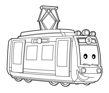 Tram Renklendirme Sayfası