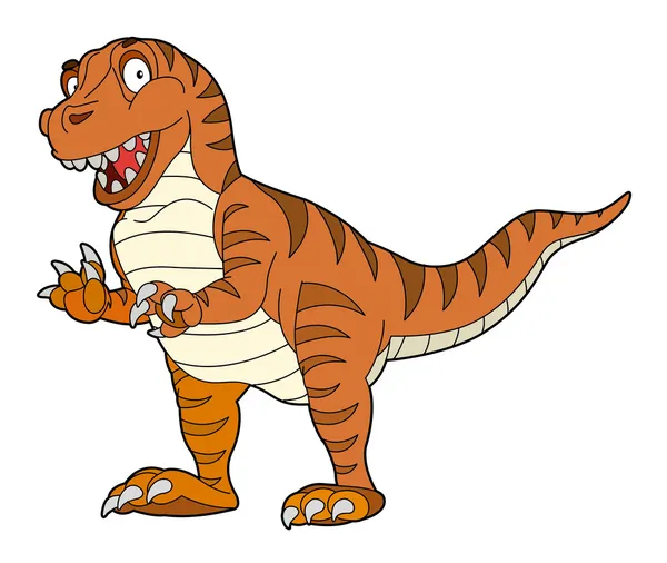 Kreskówka dinozaur — Zdjęcie stockowe