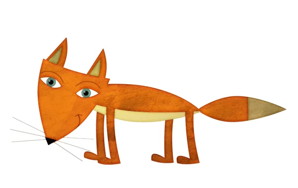 Cartoon fox — Stock Photo, Image