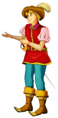 peri masalı çizgi film karakteri