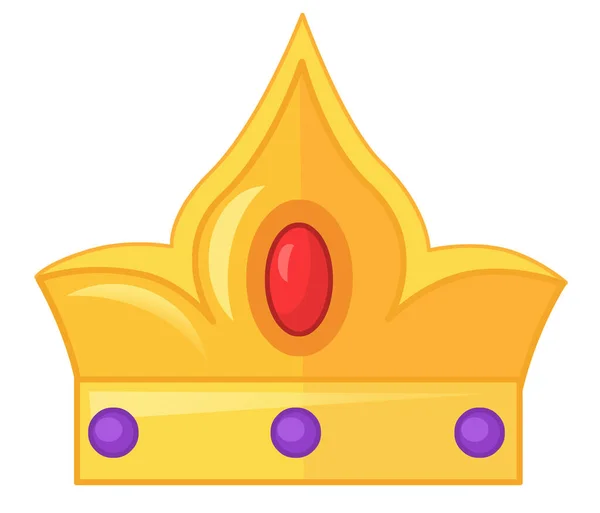 Cartoon Element Royal Crown Illustration Children — Stock Photo, Image