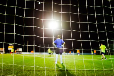 futbol maçı sırasında eğitim