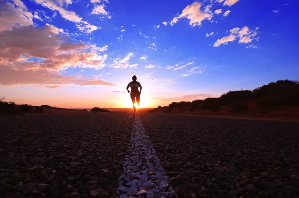 Le coureur Photo De Stock