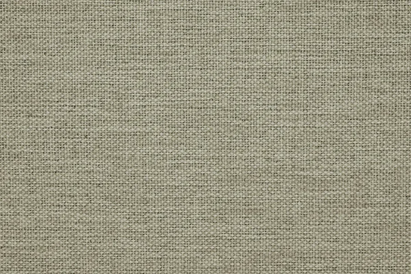 灰绿色织造表面的特写 它的质感与格伦相似 从面料中提取的轻背景 纹理编织的通用灰色背景 — 图库照片