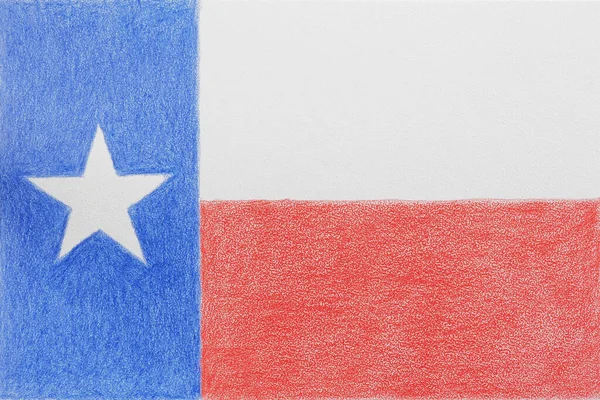 Флаг Техаса Патриотический Текстурированный Фон Обои Фон Символ Одного Американских — стоковое фото