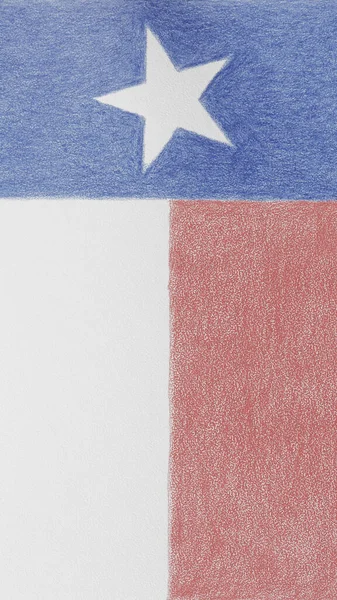 Texas Staatsvlag Patriottische Textuur Achtergrond Verticale Achtergrond Symbool Van Een — Stockfoto