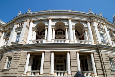 Odessa Ukrayna 'daki Eski Opera Binası