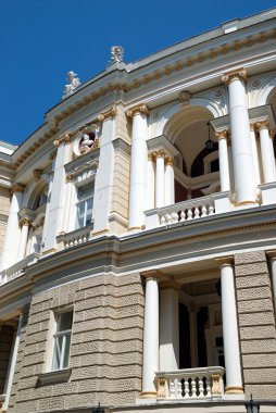 Odessa Ukrayna 'daki Eski Opera Binası