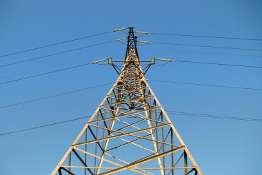 Yüksek voltajlı elektrik hattı