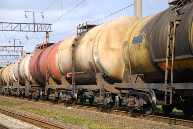 Petrol Tankları demiryolu taşımacılığında