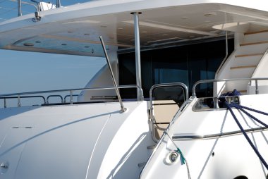 bir yat bölüm arka