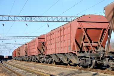 Kargo treni araçları ile