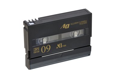 Mini DV cassette clipart