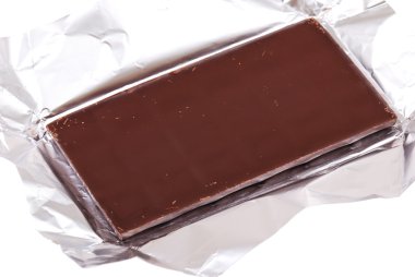 Ambalaj izole çikolata ile açın