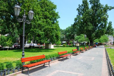 yaz günü Şehir Parkı