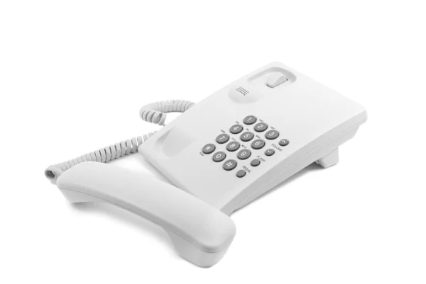 White phone — Stock Photo, Image
