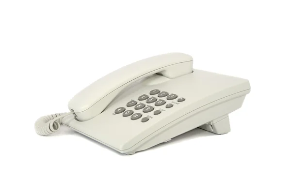 White phone — Stock Photo, Image