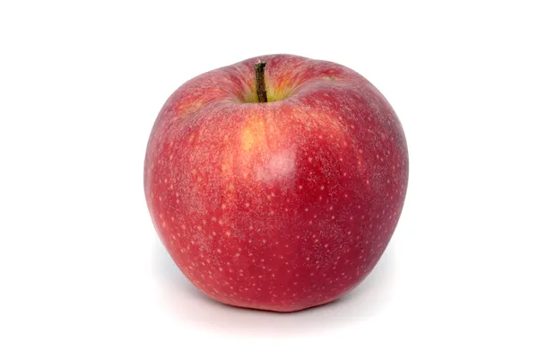 Manzana roja aislada sobre blanco — Foto de Stock