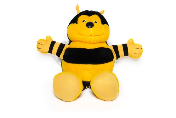 A abelha de pelúcia — Fotografia de Stock