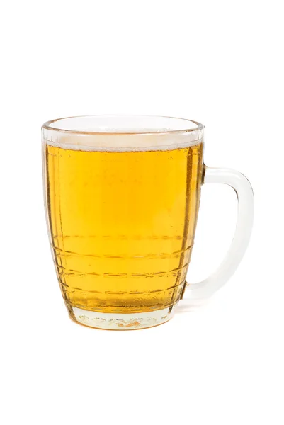 The half litre of beer glass — Stock Photo, Image