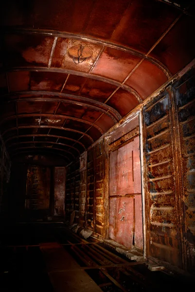 Tunnel in stijl van technogene ongeval — Stockfoto