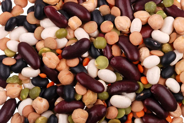 Achtergrond van de diverse bean — Stockfoto