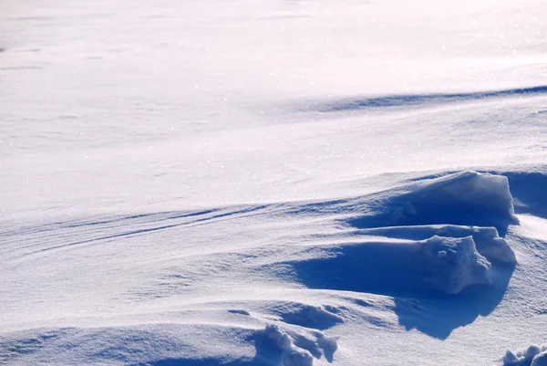 Bakgrund från ljusa shined snön — Stockfoto