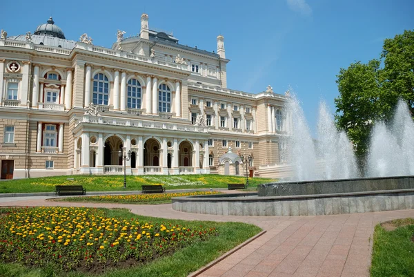 Public opera theater in Odessa — Stock Photo, Image
