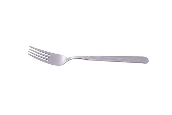 Foto av hela gaffeln på vit — Stockfoto