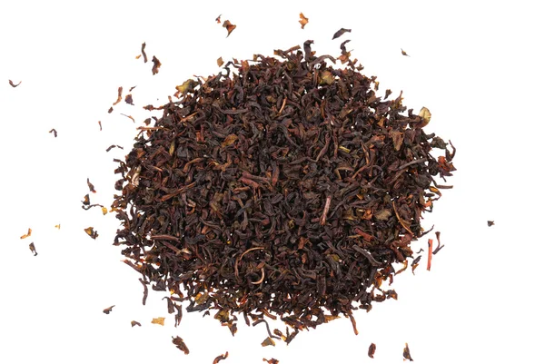 Close up of handful black tea — Stock Photo, Image