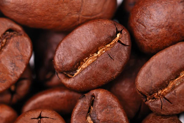 Macro image of coffee — Stock Photo, Image