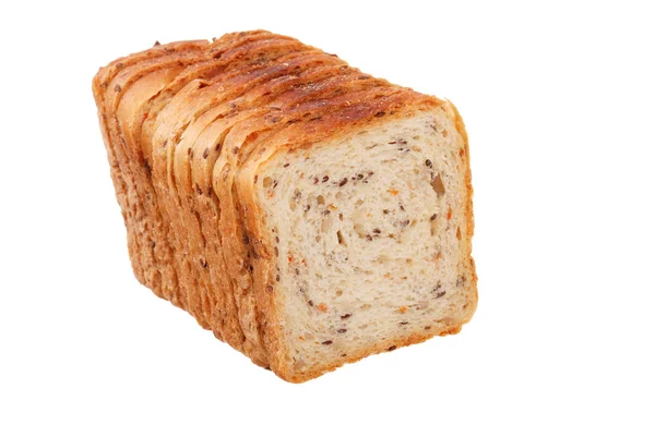 Шматочки фітнес-хліба ізольовані — стокове фото