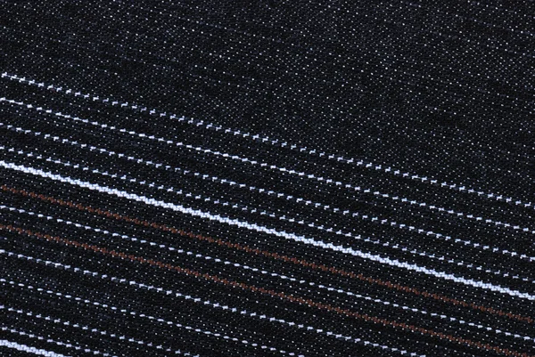 Structure d'un tissu de jeans — Photo