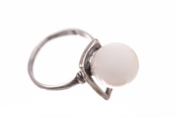 One earring with a pearl — Stock Photo, Image