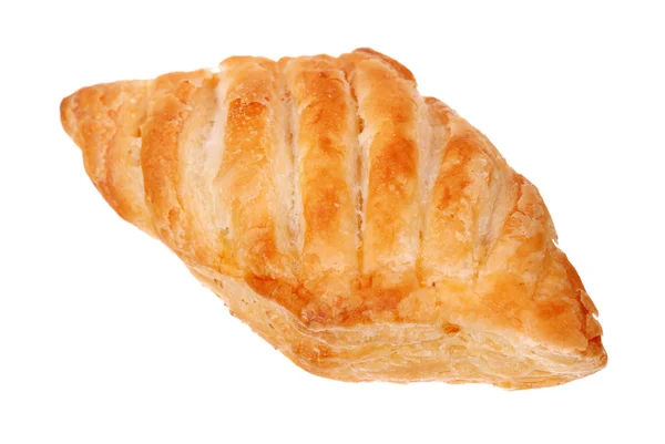 Um pão fresco no branco — Fotografia de Stock